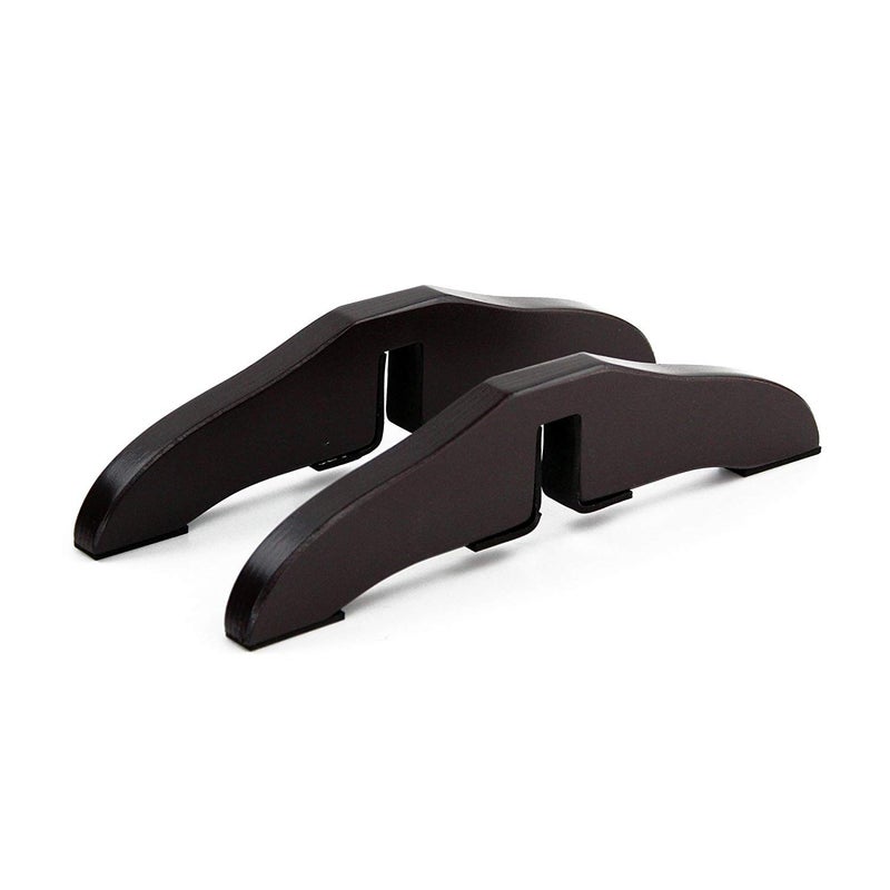 WELLAND Support Feet for 360 Degree Configurable Gate Collection, Espresso, A Pair - Image 1